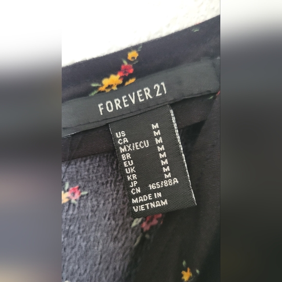 FOREVER 21 floral sun dress size medium - Picture 2 of 5